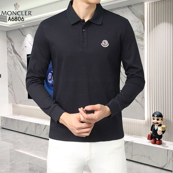 Men’s Classic Long-Sleeve Polo  Premium T-shirt