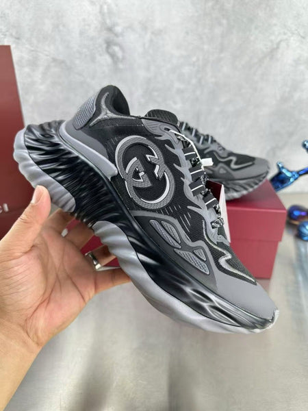 Premium Ripple Splash Sneakers