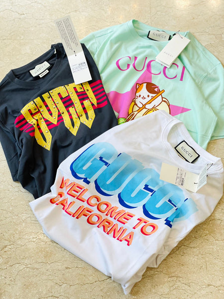 Luxury Retro Skunk Print T-shirt