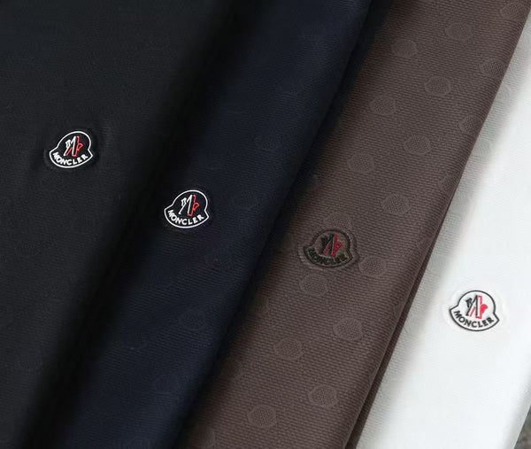 Luxury Patched Logo Regular Fit  Half Sleeve Shirt