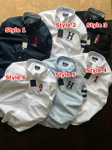 Luxury Men  Embroidery Logo Shirt