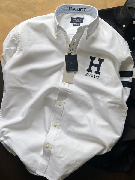 Luxury Men  Embroidery Logo Shirt