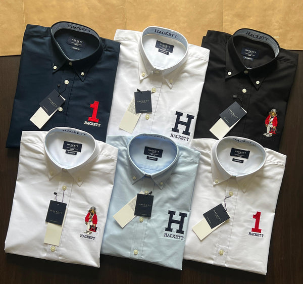 Luxury Men  Embroidery Logo Shirt