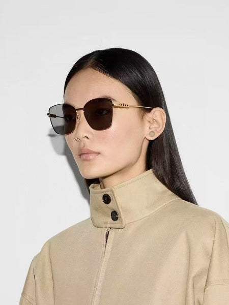 Premium Low Nose Bridge Fit Butterfly Sunglasses