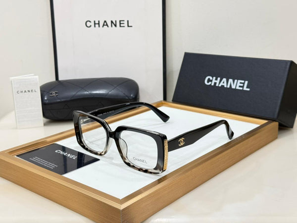 Premium Oversized Square Transparent Eyeglasses Luxury Designer Frame