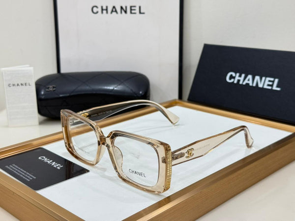 Premium Oversized Square Transparent Eyeglasses Luxury Designer Frame