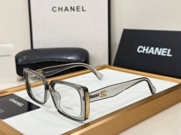 Premium Oversized Square Transparent Eyeglasses Luxury Designer Frame