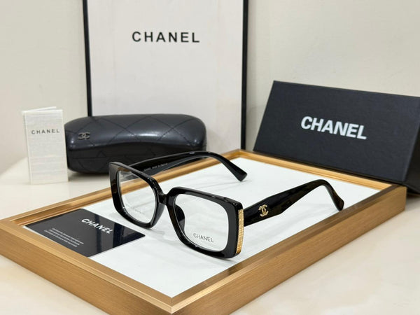 Premium Oversized Square Transparent Eyeglasses Luxury Designer Frame