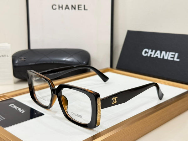 Premium Oversized Square Transparent Eyeglasses Luxury Designer Frame