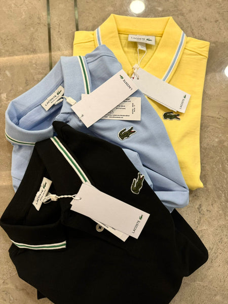 Luxury Regular Fit Trim Accent Polo T-shirt For Kids