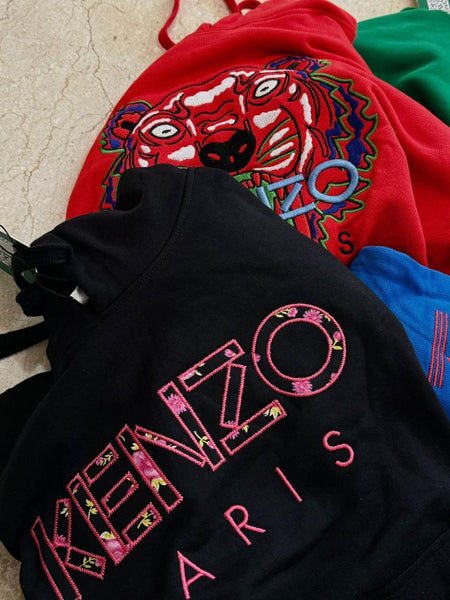 Branded Hoodie Iconic Streetwear with Bold Embroidery