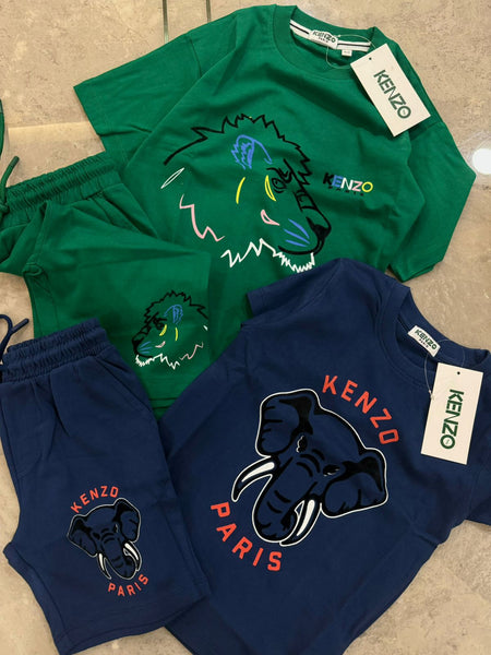Premium Printed  Logo Coordinate  Kid Set