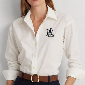 Premium Relaxed Fit Embroidered  Logo Shirt For Women