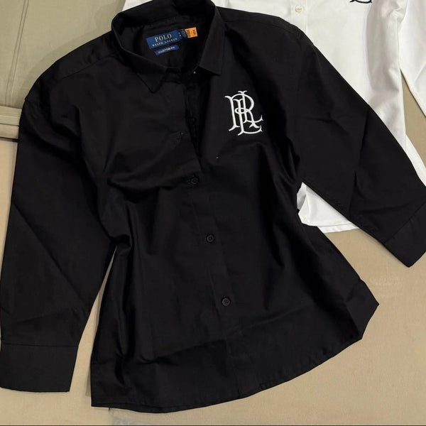 Premium Relaxed Fit Embroidered  Logo Shirt For Women