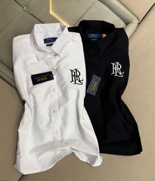 Premium Relaxed Fit Embroidered  Logo Shirt For Women