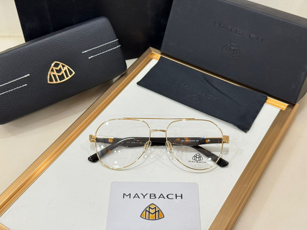 Luxury Gold-Rim Eyeglasses – Premium Designer Frame
