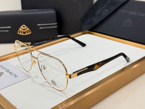 Luxury Gold-Rim Eyeglasses – Premium Designer Frame