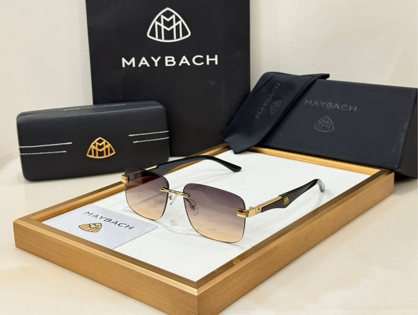 Luxury Rimless Sunglasses for Men