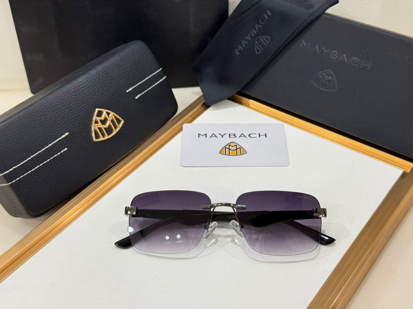 Luxury Rimless Sunglasses for Men