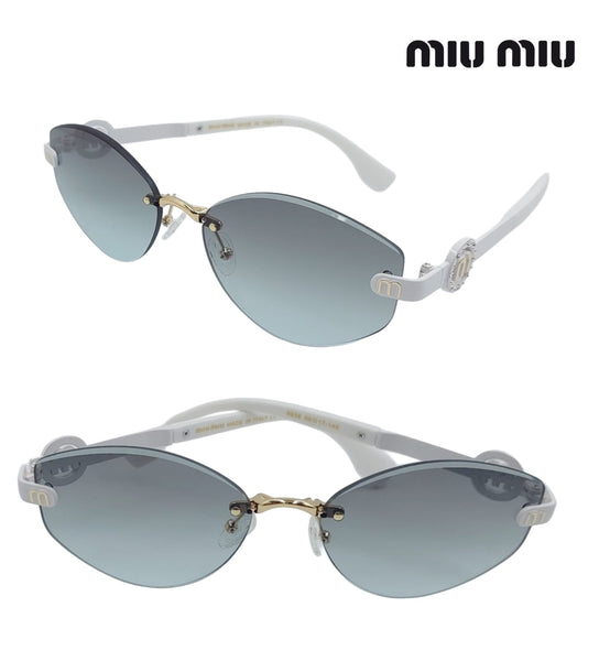 Premium Women’s Designer Rimless Gradient Sunglasses