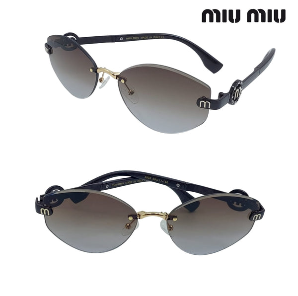 Premium Women’s Designer Rimless Gradient Sunglasses