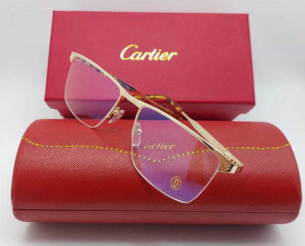 Branded  Rimless Eyeglasses – Luxury Optical Frame
