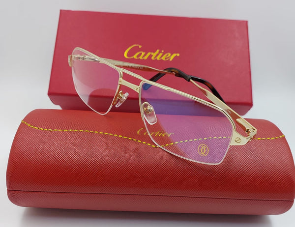 Branded  Rimless Eyeglasses – Luxury Optical Frame