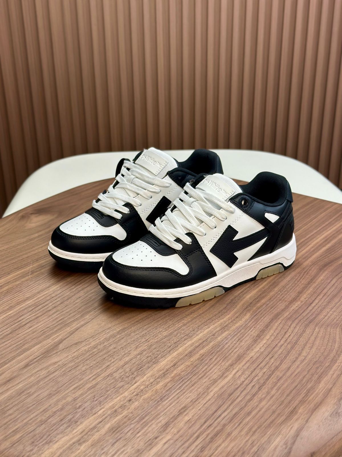 Premium Out Of Office Leather Sneakers