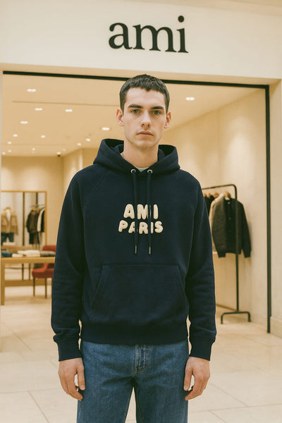 Luxury Logo-Print Hoodie