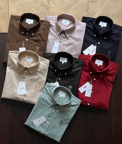 Classic Button-Down Logo Shirt Collection