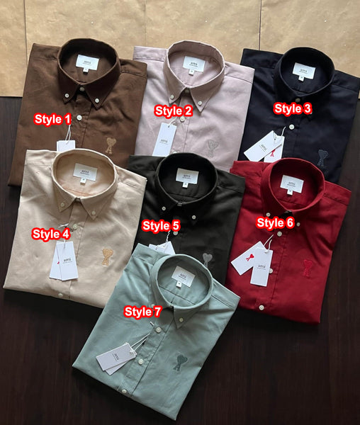 Classic Button-Down Logo Shirt Collection