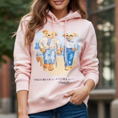 Luxury New Edition Ricky Bear Fleece Hoodie