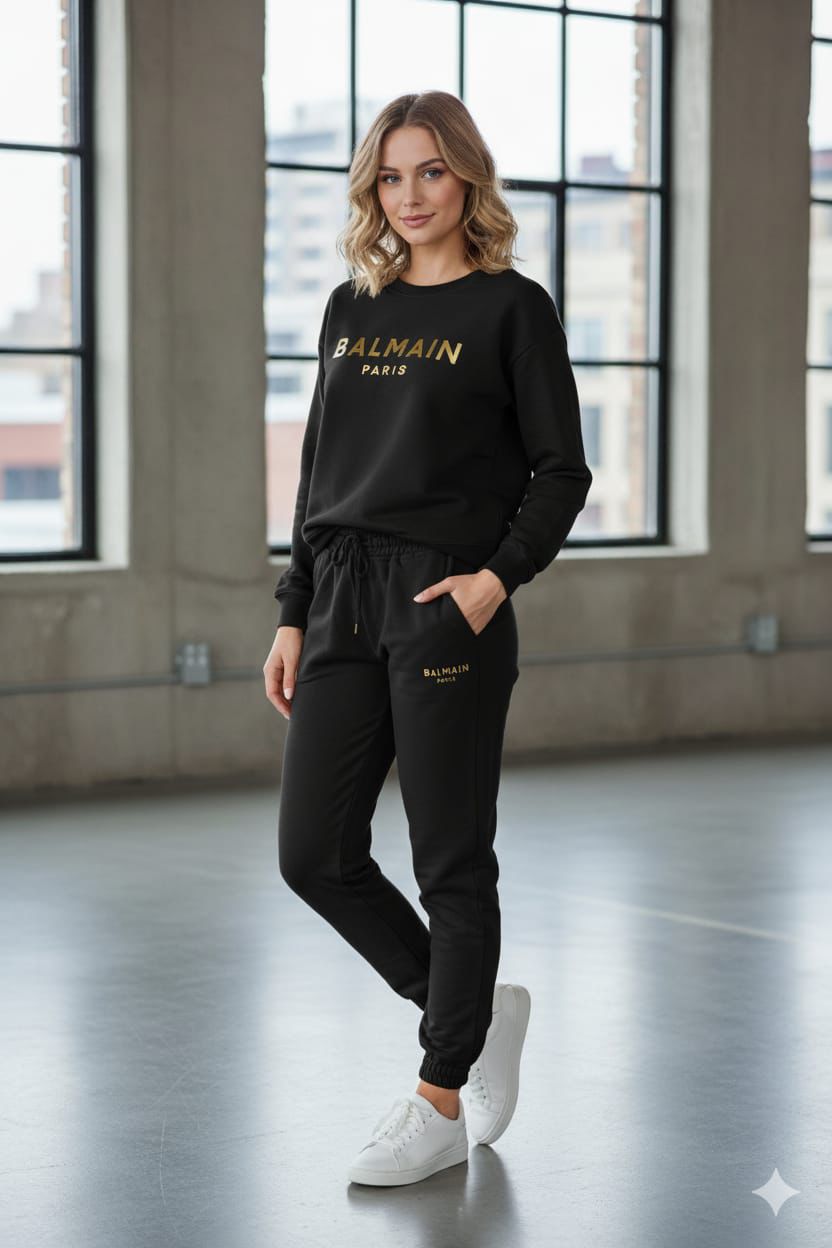 Branded Women’s Logo Tracksuit Set