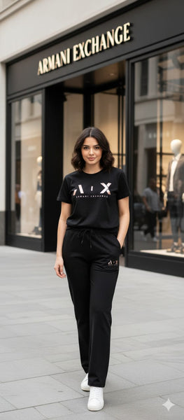 Premium  Women  Round Neck  CO-Ordinator Set