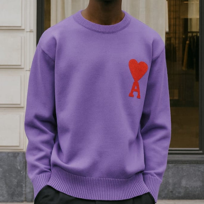 Premium New Collection  Pullover With Brand  Heart Logo  Pullover