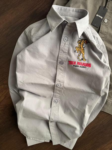 Embroidered Tiger Shirt  Premium Streetwear Icon