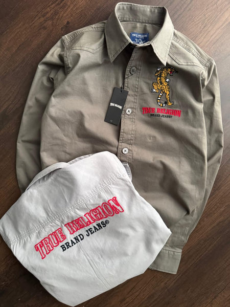 Embroidered Tiger Shirt  Premium Streetwear Icon