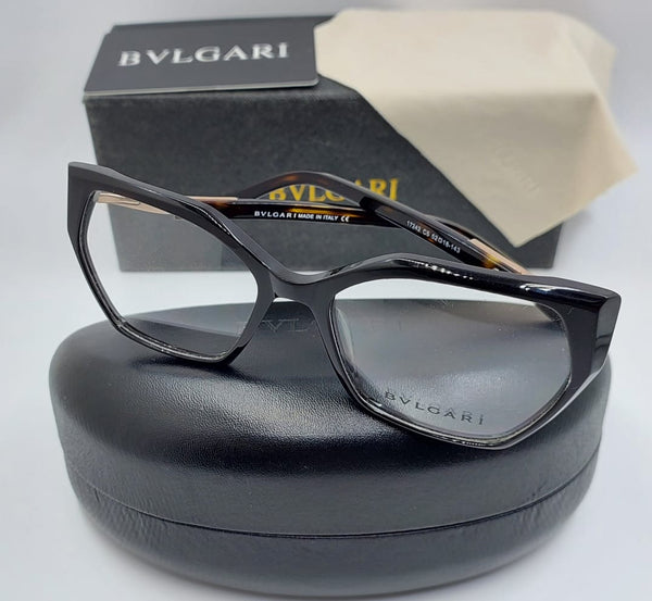 Designer Eyeglasses with Crystal-Embellished Temples