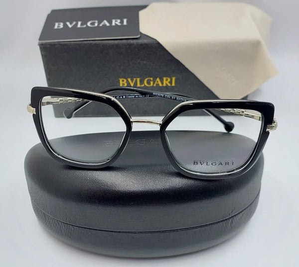 Designer Eyeglasses with Crystal-Embellished Temples