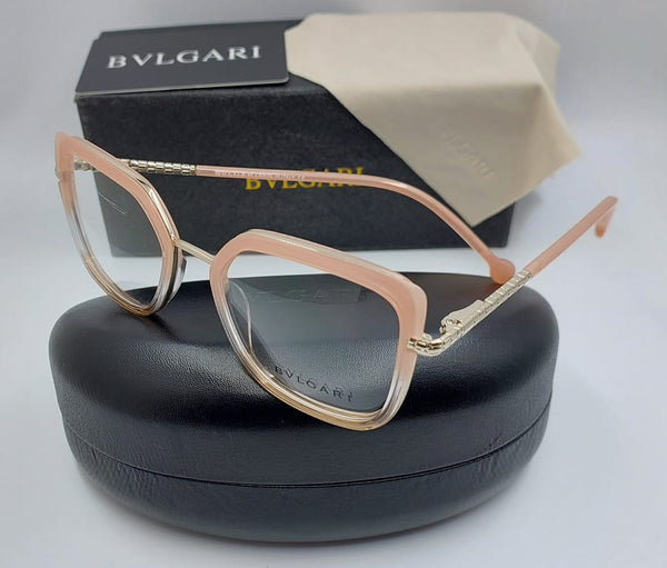 Designer Eyeglasses with Crystal-Embellished Temples