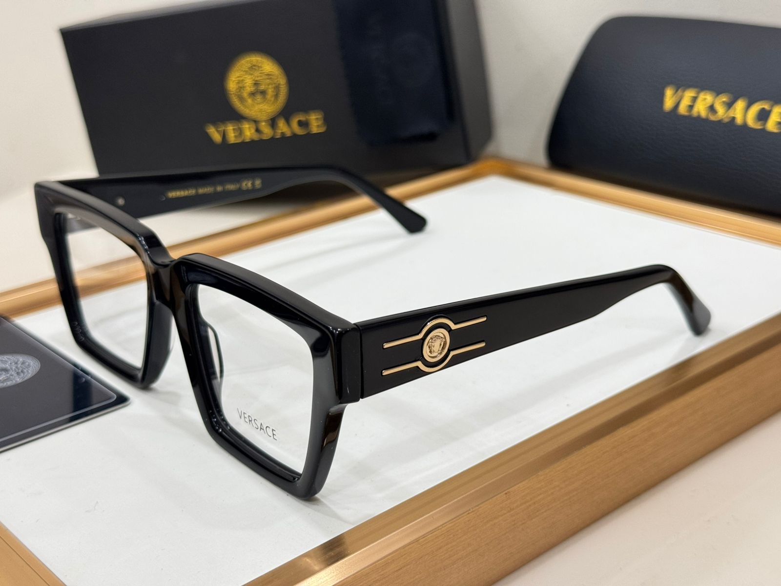 Premium Square Eyeglasses  Bold Designer Frame