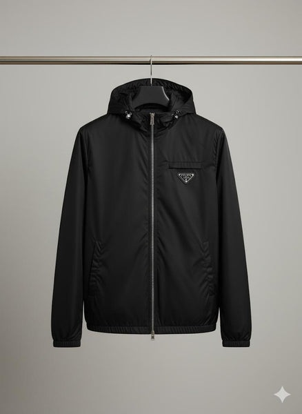 Re-Nylon Hooded Blouson Jacket