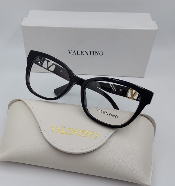 Luxury Black Cat-Eye Eyeglass Frame