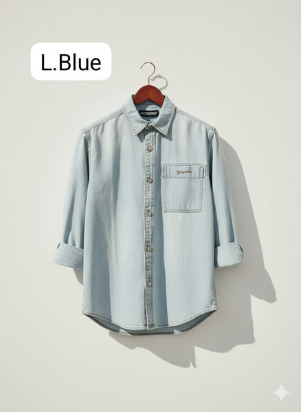 Classic Blue Denim Shirt – Effortless Casual Style