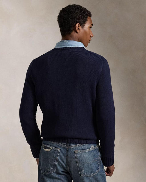 Flag Cashmere Crewneck Jumper