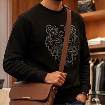 Premium Tiger Embroidered Sweatshirt