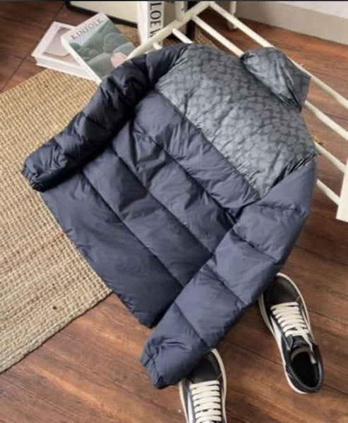 Luxury  Colorblock Signature Puffer Jacket