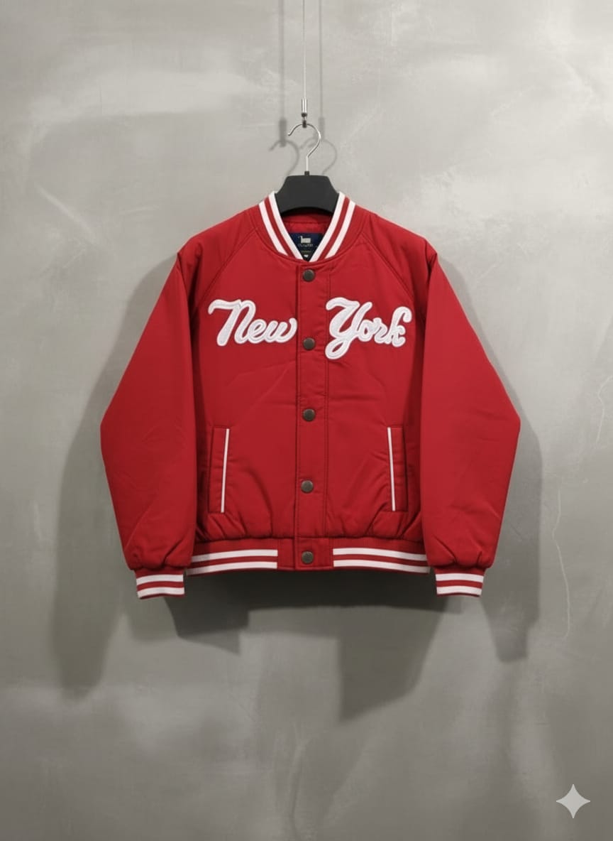 Trendy Red Jacket for Kids Cozy Winter Style