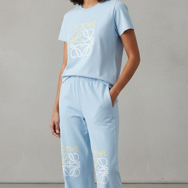 Sky Blue Luxury Co-ord Set Effortless Elegance in Comfort