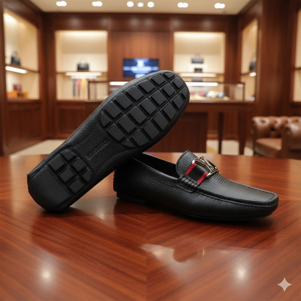 Luxury Monte Carlo Leather Loafers  Timeless Luxury in Every Step